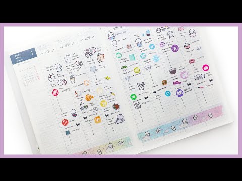 Hobonichi Cousin 2023 Q1 Planner Flipthrough