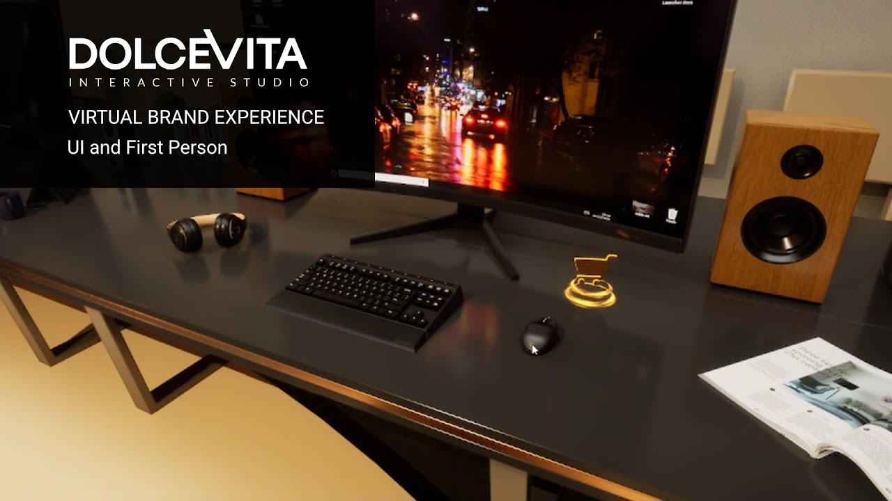 Virtual Brand Experience | UI and First Person