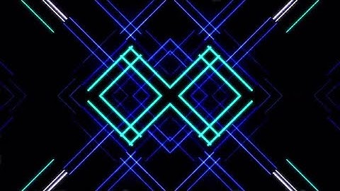 Neon Diamonds VJ Loop Pack Stock Motion Graphics