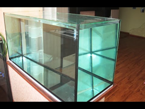 Изготовление аквариума на 360 литров.