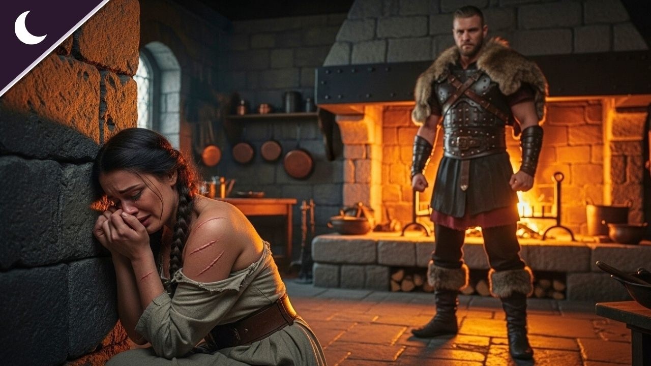 Alpha King Caught His Beta's Daughter Crying in the Kitchen… The Truth About Her Scars Destroyed Him