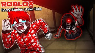 Roblox : Scary Stories Teke-Teke 👻 เรื่องเล่าผีหลอกวิญญาณหลอน ผีตัวขาดครึ่ง !!!