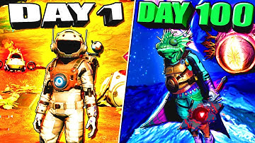 I Spent 100 Days Playing No Man