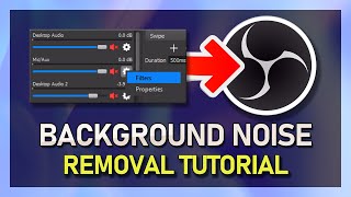 Reduce Keyboard Clicks & Background Noises in OBS Studio screenshot 3