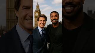 MichaelBJordan surprises Tom Cruise #movie #missionimpossible #filmtok #film #oscars
