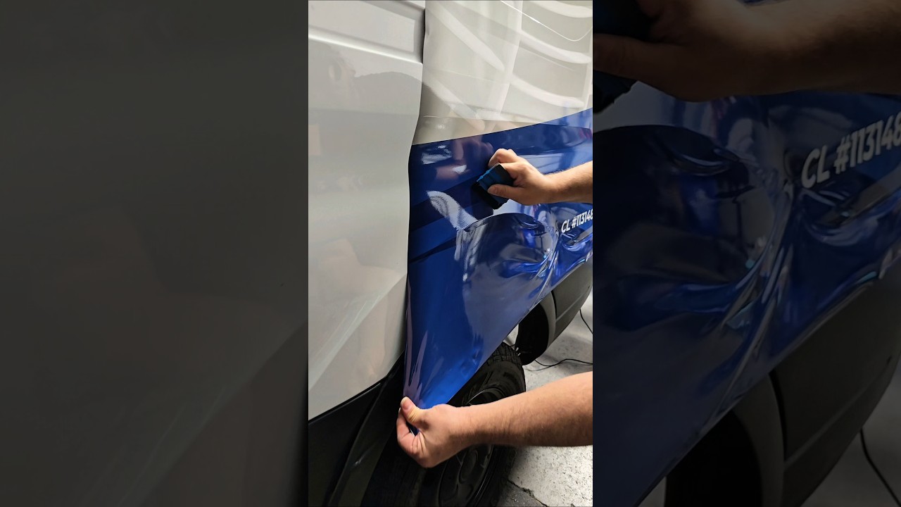 Custom Partial Wrap Install for the Newest Zach Taylor Fleet Addition