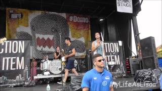 Action Item - Lucky - Vans Warped Tour - Nassau Coliseum NY 7/13/13 HD