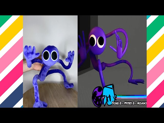 The Rise Of Plush Purple | Rainbow Friends Roblox In Real Life