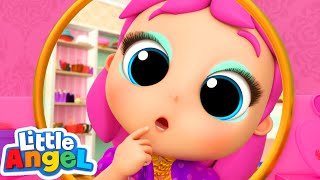 Will Jill Become A Princess? | Jill's Playtime | Little Angel Kids Songs For Girls