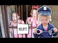 WANTED by POLICE! SOTY Sisters Pretend Play PRISON Escape
