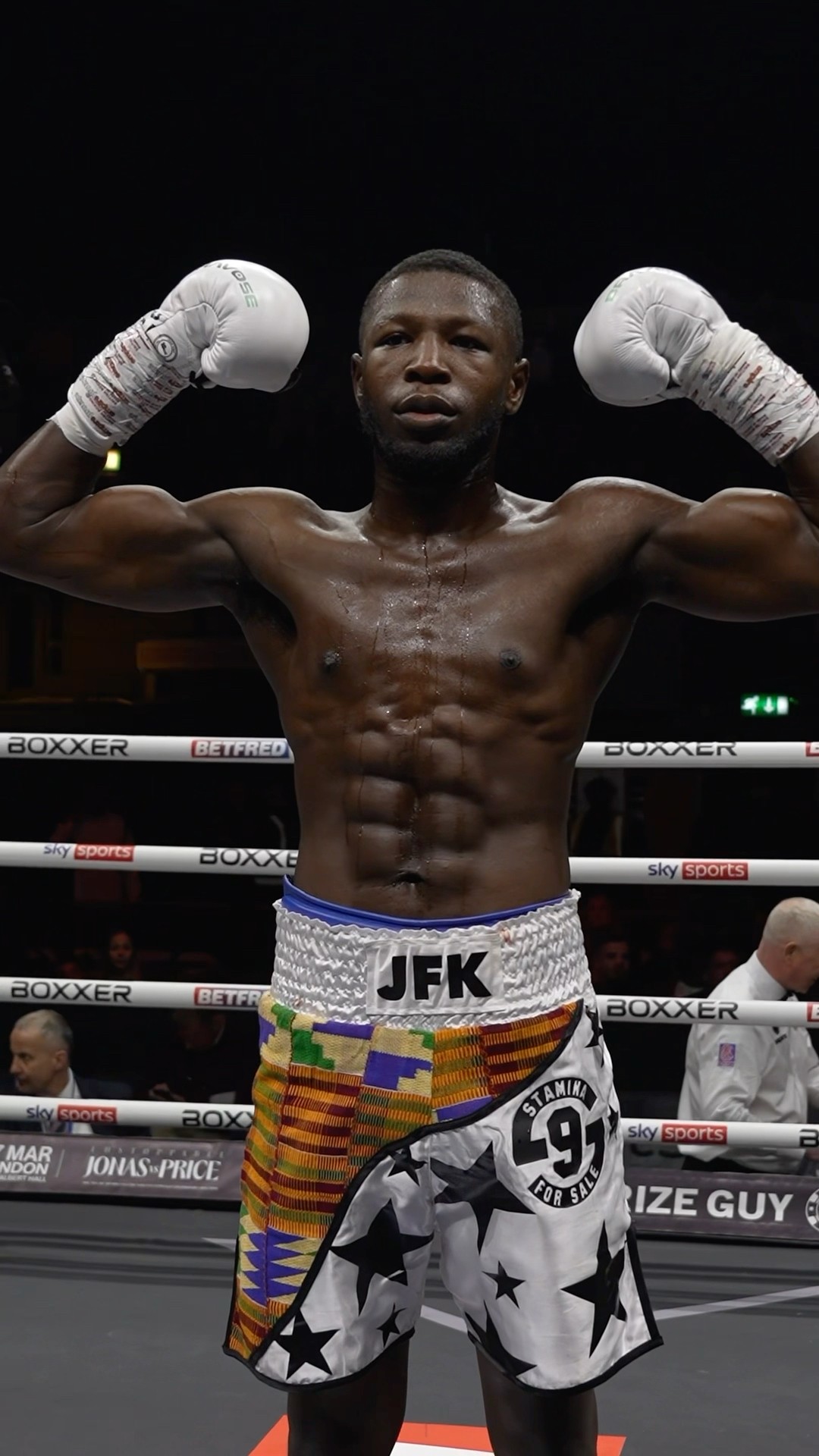 ?????? ? ????????? ? Joel Kodua extended his unbeaten record with a brutal stoppage