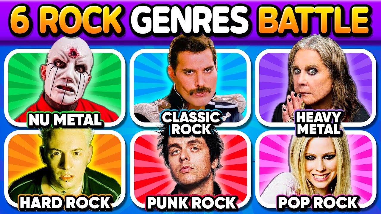 Save One ROCK GENRE Song 🎸🔥 Epic 6 Rock Genre Battle | Music Quiz