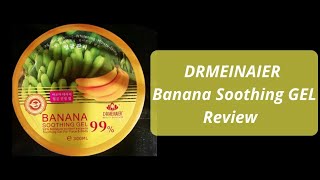 Banana soothing gel review|Beauty secret by samira