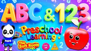Preschool Learning activities for 3 year olds at home | Learn ABC Phonics Shapes Numbers Colors 🌈 screenshot 4