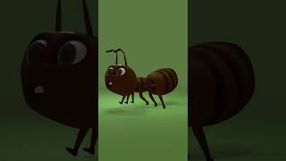 ant walkcycle #ant  #walkcycle  #blender #walkcycle #shortvideo #animation #cartoon #shorts #short
