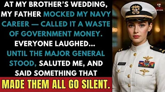 My Father Mocked My “Useless” Navy Job — Until a Major General Saluted Me in Front of Everyone
