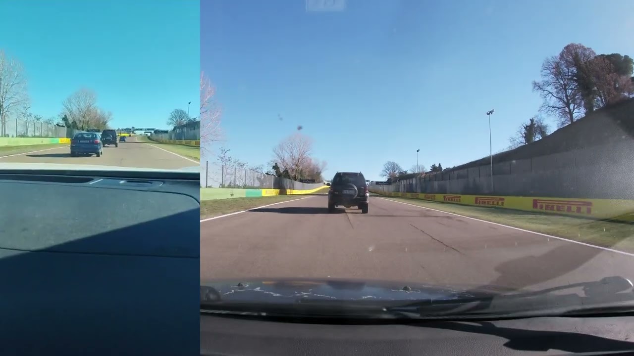 Imola 2024 01 21 sfida doppia in pista