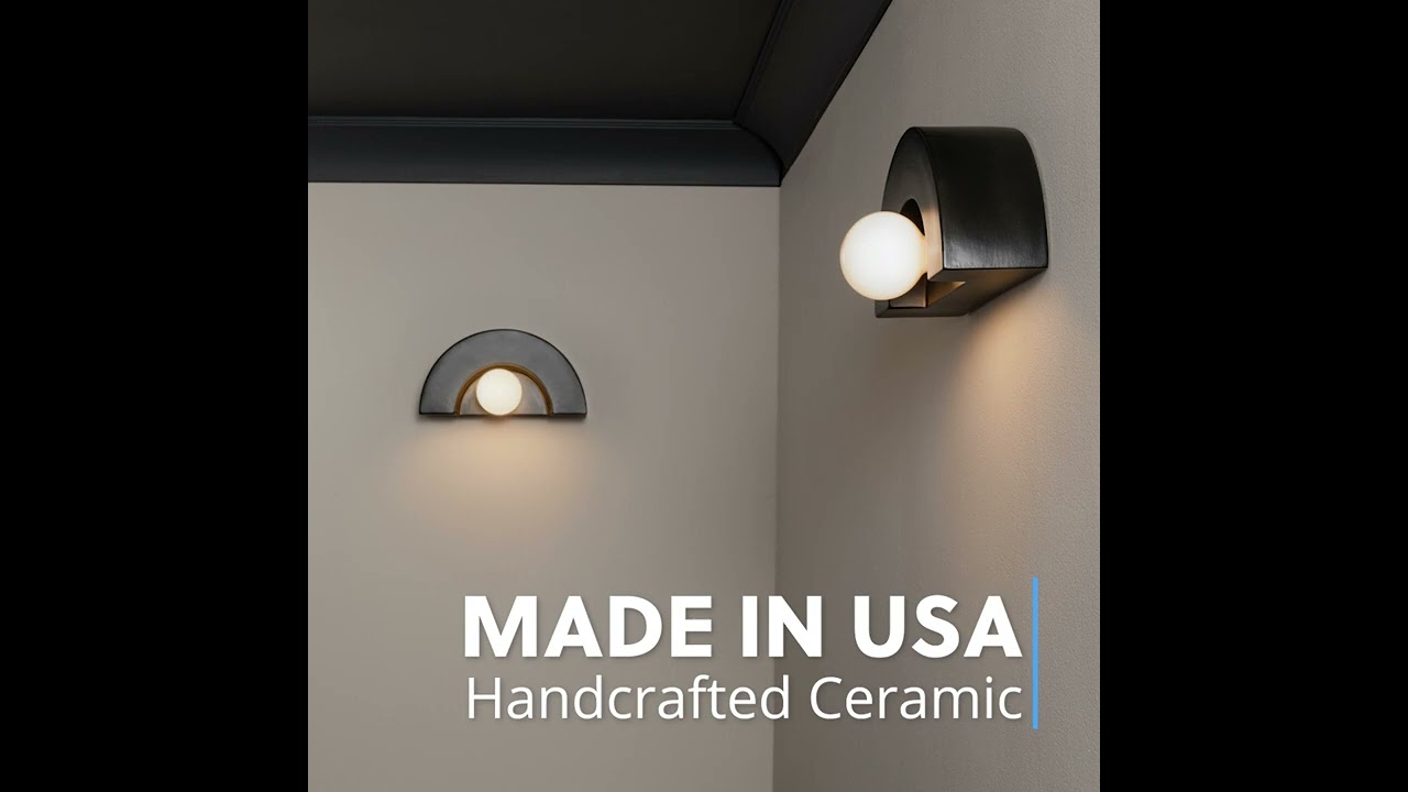 Crescent Wall Sconce - Justice Design Group