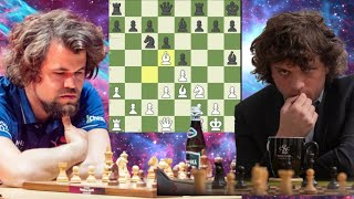 2914 Elo chess game | Hans Niemann vs Magnus Carlsen 5