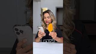 she Ate Her Ice Cream Inside With A Fly