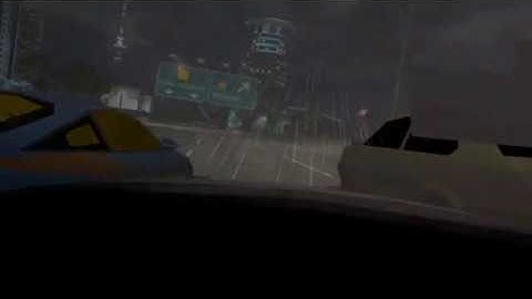 Need for Speed Underground 2 in VR race1 Cockpit view Oculus Rift