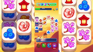 Match Jong - Zen Tile Puzzle-Gameplay Walkthrough Part 1-Level 1-10