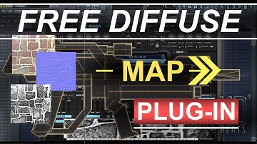 Blender 2.8 : FREE Diffuse Map Plugin Download/Installation (In 20 Seconds!!!) - Gimp Tutorial