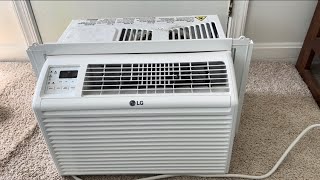 2022 LG 6000 BTU Window Air Conditioner - First Startup For 2023