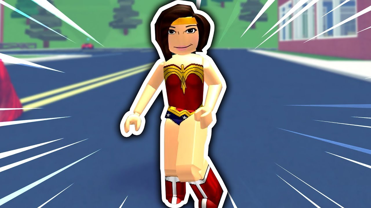 How To Be Wonder Woman In Robloxian Highschool Youtube - wonder woman t shirt roblox