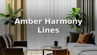 Amber Harmony Lines | Peaceful Moments | Warm Acoustic Flow