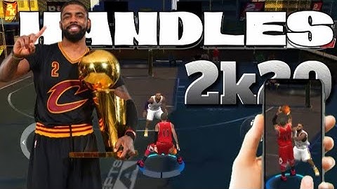 How to make dribble(euro step) nba 2k mobile