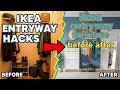 IKEA entryway hacks