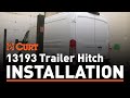 2020 Ford Transit Class 3 Hitch Installation #13193