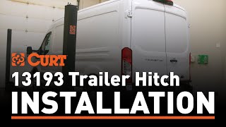 2020 Ford Transit Class 3 Hitch Installation #13193