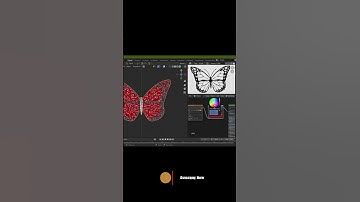How to Animate Butterflies using BOID Particle System in Blender #shorts #howto #tutorial #blender