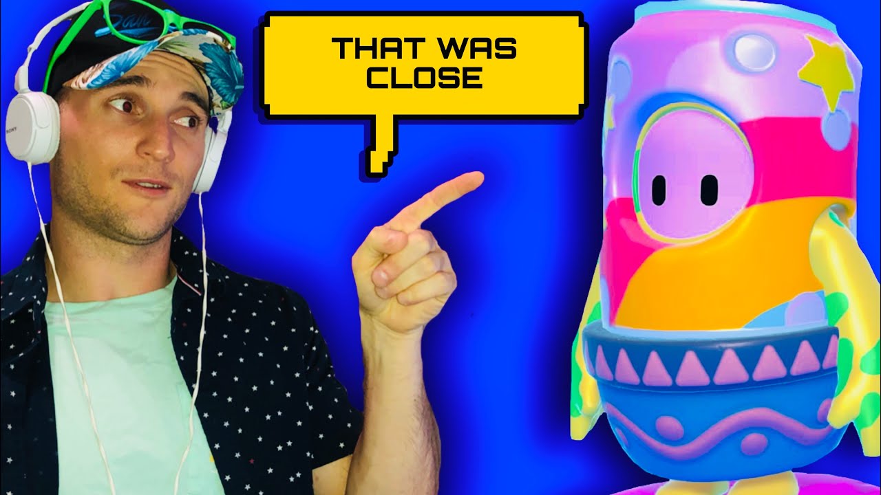 FALL GUYS PS4 GAMEPLAY // THAT WAS SO CLOSE