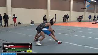 USAW TOA Stockyard Stampede/83 HS Boys 132 Quincy Lynch LCP Wrestling Vs Kidd Esquivel Unattached