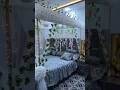 Grey Canopy Bed + Grey Almari Design 2026 | Luxury Bridal Room Setup #shorts #viral #trending