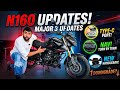 2026 New Bajaj Pulsar N160 USD Single Seat Major 3 Updates😳 1 Downgrade Detailed Review Price Drop🥵