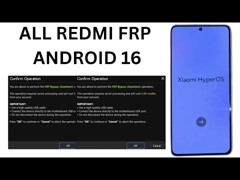 Android 16 All Redmi Frp | Redmi Note 13 Pro 5g Frp Os 16 | @gsmmafia