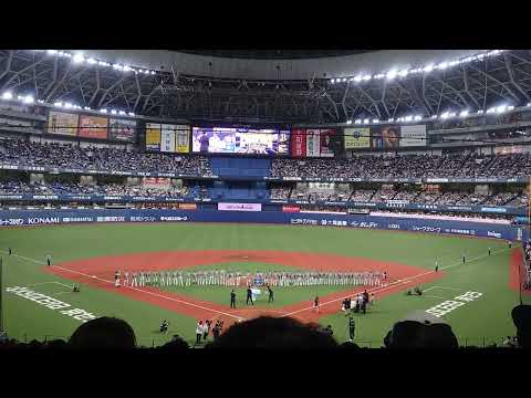 2022年　オリックスバファローズ　クライマックスシリーズ優勝　日本シリーズ進出決定　セレモニー　2