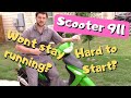 Scooter 911: Hard to Start or Wont Stay Running? Try a VALVE ADJUSTMENT! (works for most scooters!)