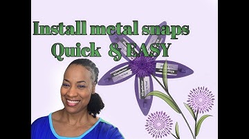 Install Metal Snaps Fast and EASY with This Fun Crafting Tool - Ellie and Mac