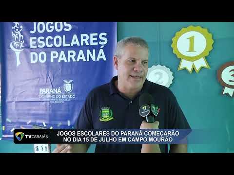 Jogos Escolares do Paraná começarão no dia 15 de julho