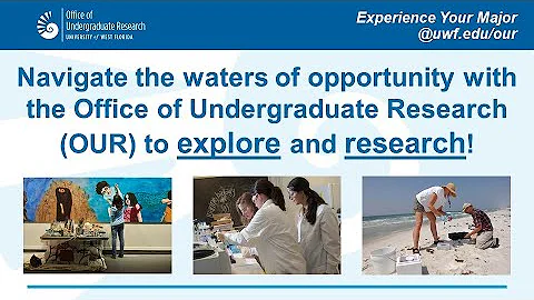 University of West Florida's Office of Undergraduate Research Introduction Video