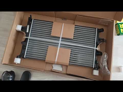 Замена потёкшего радиатора охлаждения ДВС и конденсера OPEL ASTRA