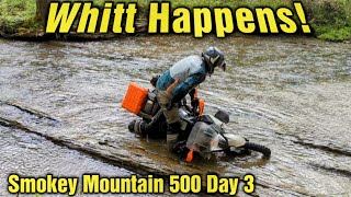Whitt Rd, Thunderstorms, Soggy Motocamping & Chicken Lollipops | Smokey Mountain 500 Round 2 Day 3