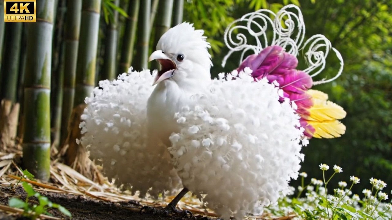 🕊️🌿 Discover 100 Mysterious Birds that Bring Lifelong LUCK and Peace 🎶  4K ASMR