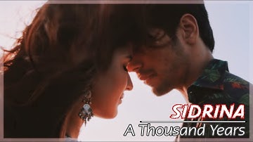 SidRina VM | A Thousand Years | Shwestha Creation | Sidharth Malhotra | Katrina Kaif Baar Baar Dekho