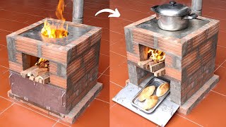 Multifunction oven  Multifunction wood stove saves firewood